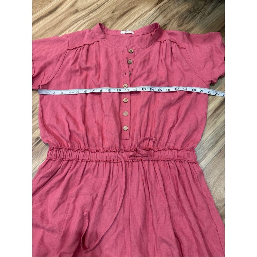Easel linen blend dress size Medium - Picture 8 of 9